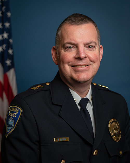 Rich Allen, Olympia's newly-appointed Chief of Police.